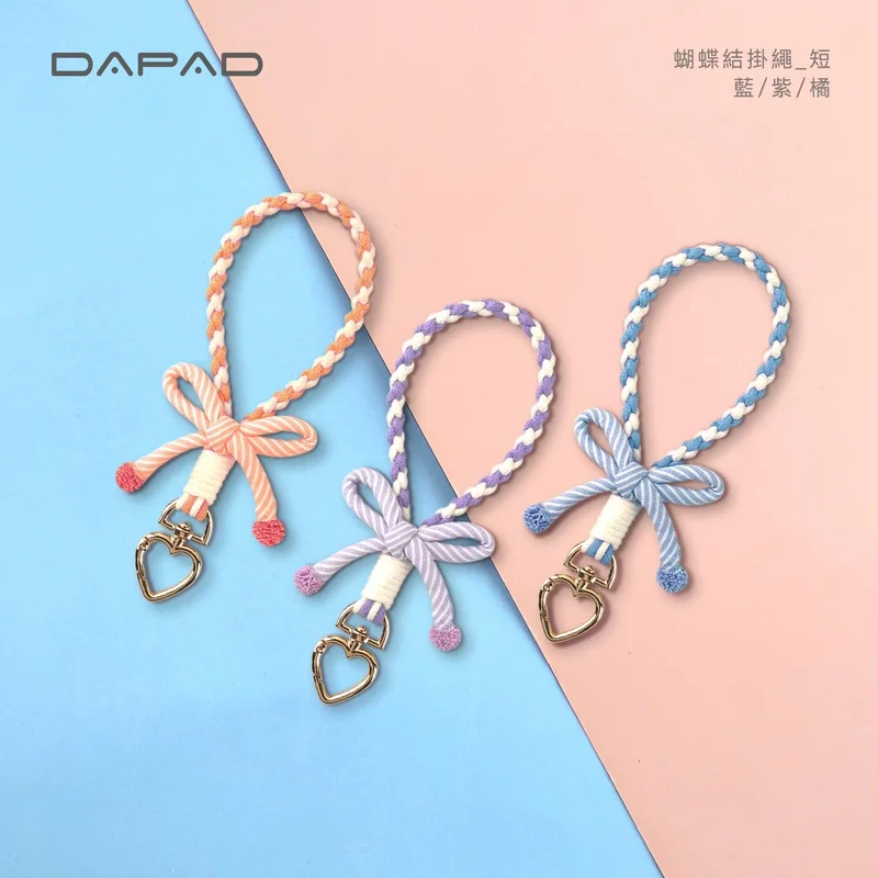 Dapad-蝴蝶結手機掛繩 長/短 - 1