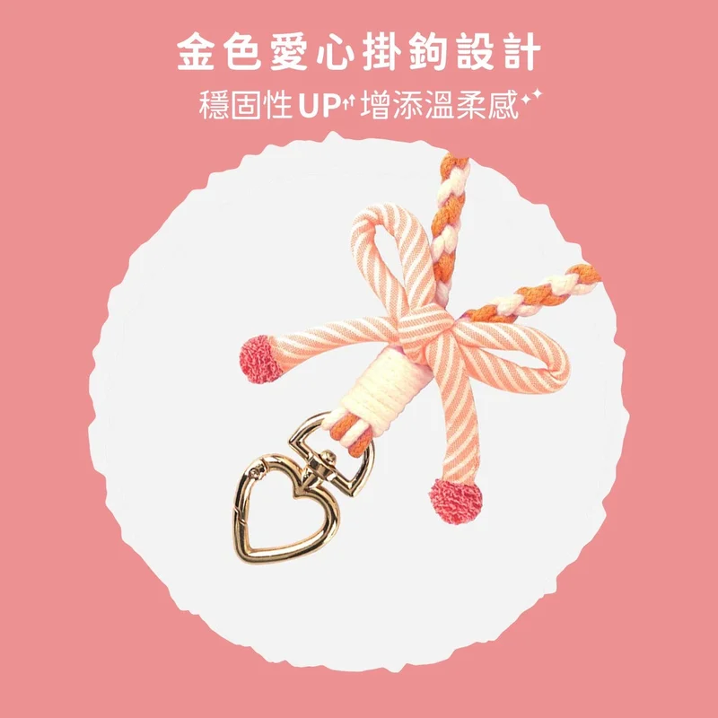 Dapad-蝴蝶結手機掛繩 長/短 - 3