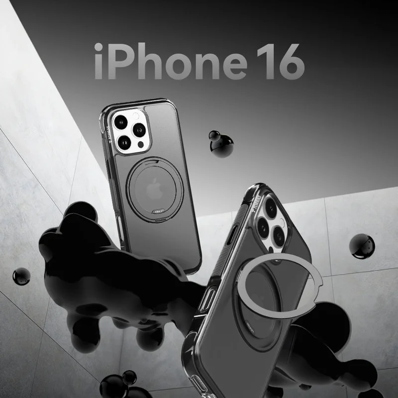 TORRAS Ostand R Air 支架氣囊防摔手機殼 - iPhone 16 Pro Max - 1