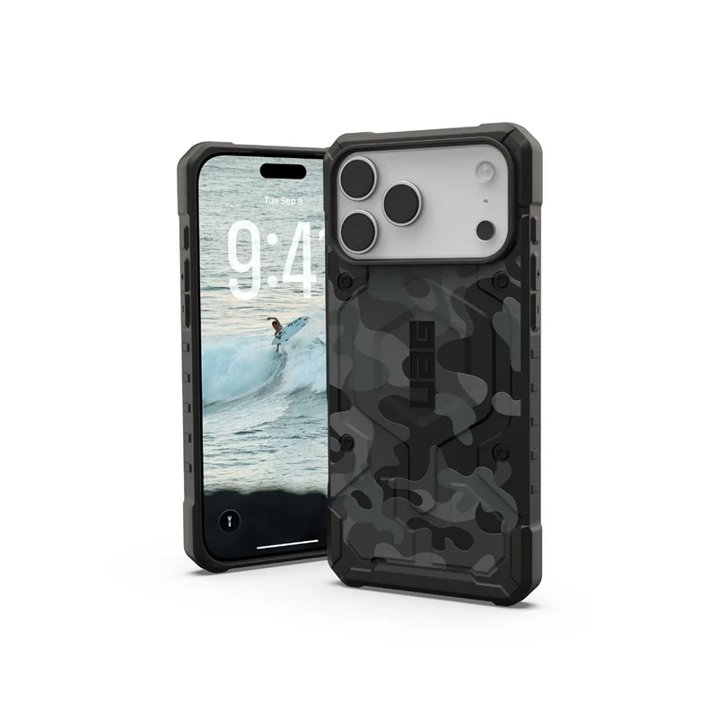UAG Pathfinder 磁吸耐衝擊經典保護殼-迷彩黑 - iPhone 系列 - 1